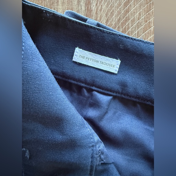 NWOT, LOFT Peyton Wide Leg Trousers, Navy, 4 - Picture 6 of 7